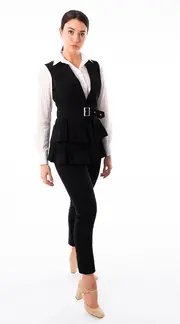 2. Buckle Tunic Top Black thumbnail