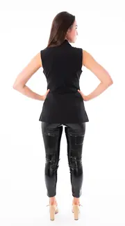 3. Buckle Tunic Top Black thumbnail