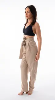 1. Oana Long Pant Tan thumbnail