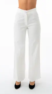 Asha Wide Leg White thumbnail