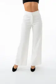 4. Asha Wide Leg White thumbnail