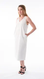 Asha Dress White thumbnail