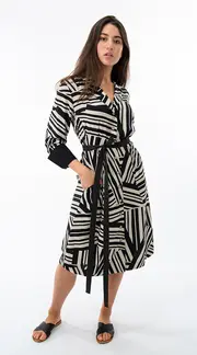 1. Thandi Pattern Dress Geometric Print thumbnail