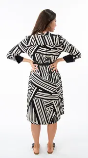 4. Thandi Pattern Dress Geometric Print thumbnail