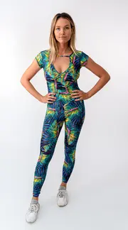 Jumpsuit Low Back Tropical thumbnail