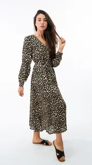 2. Lydia Dress Leopard Print thumbnail