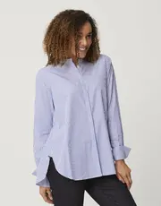 1. Cotton French Shirt Pinstripe thumbnail