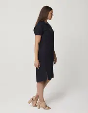 2. Shirt Dress -Short Sleeve Black thumbnail