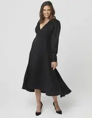 3. Wrap Dress Black thumbnail