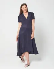 Wrap Dress Navy thumbnail