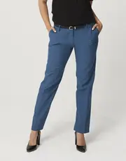 Slim Leg Merino Pant Moroccan Blue thumbnail