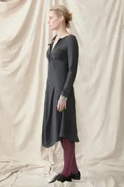 1. Lupin Dress Charcoal thumbnail