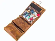 1. Rockliff Fold-Out Toiletry Bag Dusty Antique thumbnail