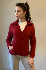 1. Market Day Poppy Jacket Red thumbnail