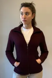 Market Day Port Jacket Burgundy thumbnail