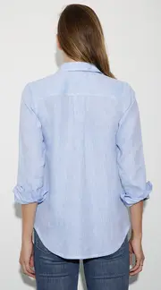 4. Thumb Alex Linen Shirt Blue