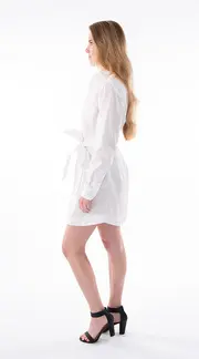 1. Thumb Olivia Shirt Dress Cotton White