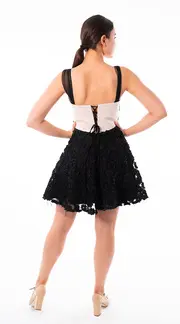 1. Thumb Mesh Dress Multi