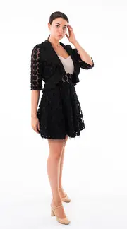 3. Thumb Mesh Dress Multi