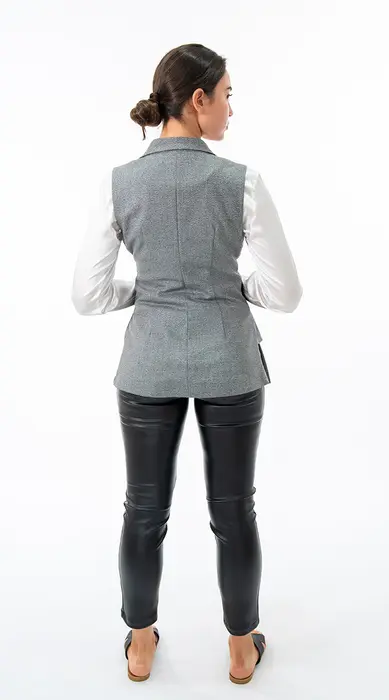 4. Buckle Tunic Top Grey thumbnail