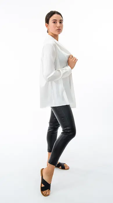 3. Anna Wrap Silk White thumbnail
