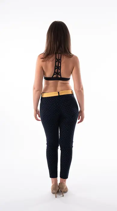 3. Navy Polka Dots Navy Blue & Yellow thumbnail