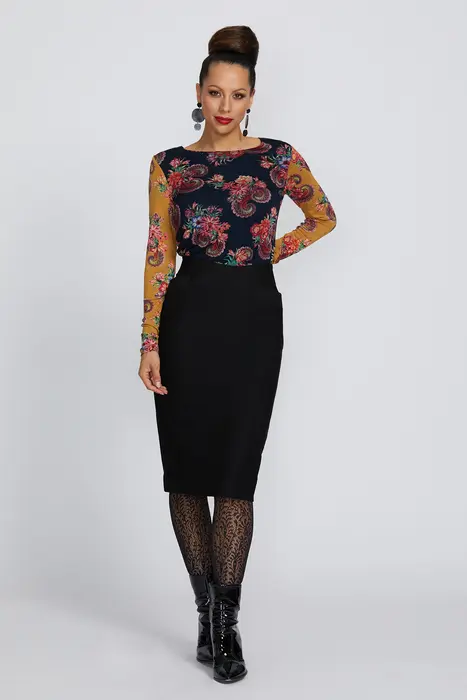 1. Fleur Mixup Tee Multi thumbnail