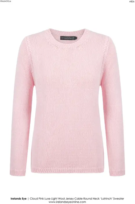 3. Lahinch Jersey Cable Pink thumbnail