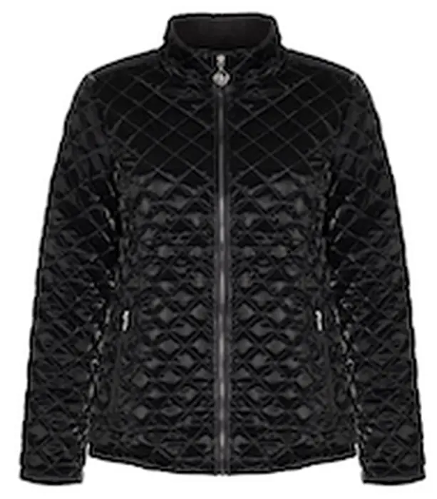 71802 Puffer Diamond Quilted Black
